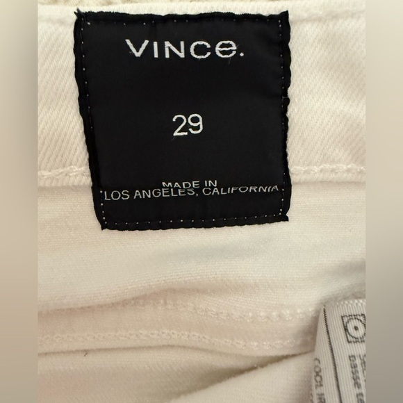 Vince Women's Flare White Jeans - Picture 3 of 7